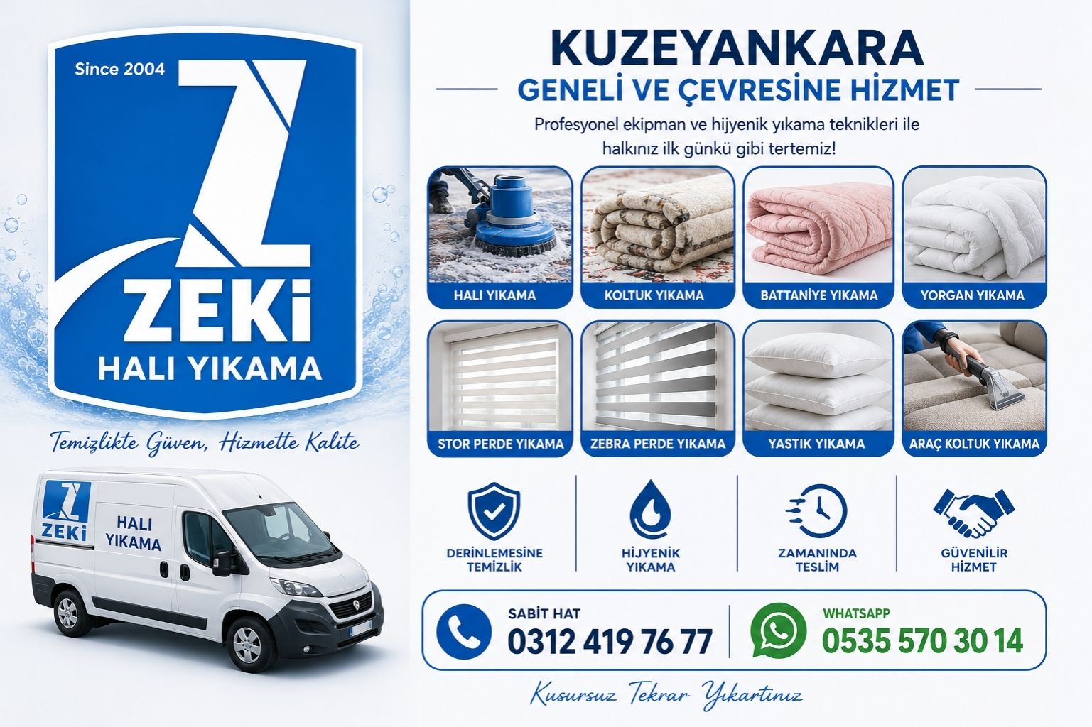 kuzeyankara halı yıkama fiyatları